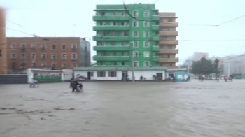 북한 주요 강·저수지에 '홍수 경보'…대동강 물 '철렁'