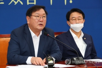 김태년, 통합당에 “광화문집회 방조…국민 앞에 사과하라“