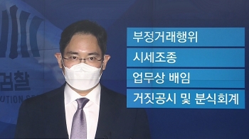 이재용 부회장 불구속 기소…'시세조종·배임' 등 혐의