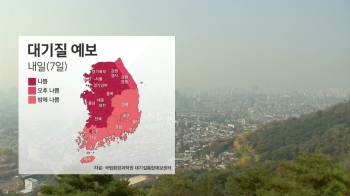 [날씨] 7일 황사·초미세먼지 범벅…전국 대기질 '나쁨'