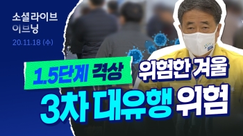 예측 뛰어넘는 확산세 “1.5단계 이미 늦어…2단계 격상 서둘러야“