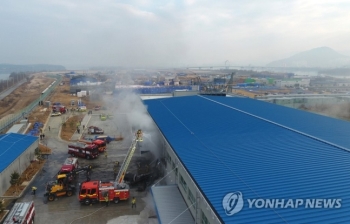 춘천 레고랜드 화재 1시간 20분 만에 진화…“인명피해 없어“