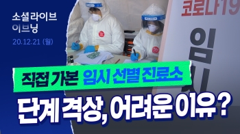 1, 2차 유행 합친 것보다 많은 3차 유행…수리연 “거리두기 효과 나타나도 확진자 수 천명대“