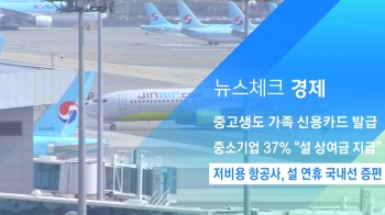 [뉴스체크｜경제] 저비용 항공사, 설 연휴 국내선 증편