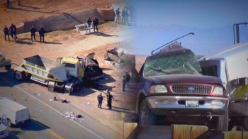 미 국경 인근서 27명 탄 SUV, 트럭과 충돌…15명 숨져