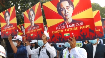 아세안 '미얀마 사태' 논의…군부, 아웅산 수지 혐의 추가
