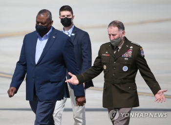 미 국방장관 “중국·북한 위협으로 한미동맹 어느때보다 중요“