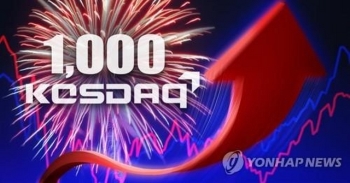 코스닥지수 1,000선 돌파…2000년 'IT 버블' 이후 처음