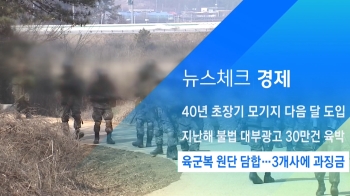 [뉴스체크｜경제] 육군복 원단 담합…3개사에 과징금