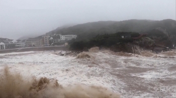 7m 파도, 300㎜ 폭우…중국, 태풍 '인파' 상륙에 비상