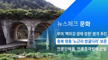 [뉴스체크｜문화] 충북 영동 '노근리 쌍굴다리' 보존
