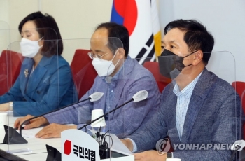 '집권연장 시도 총력저지'…야당, 언론중재법 강경투쟁 예고