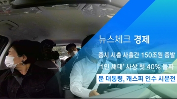 [뉴스체크｜경제] 문 대통령, 캐스퍼 인수 시운전