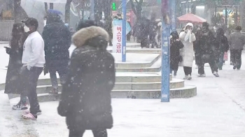 '짧고 강했던 눈보라' 수도권 기습 폭설…밤 사이 더 내린다