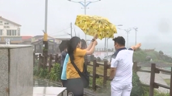 비바람 강해진 제주…'힌남노'가 밀어올린 수증기 도착