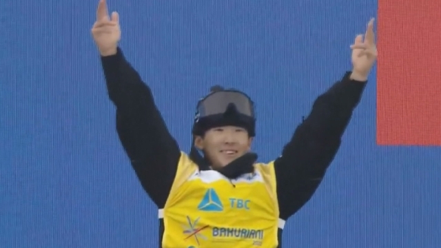 '스노보드 신동' 이채운, 세계선수권서 한국 최초 금메달