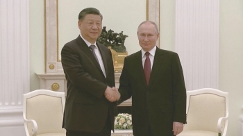 “푸틴 대선 이기길“ “시진핑은 친구“…중러 밀착 과시
