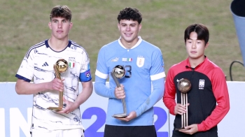 U-20 캡틴 이승원 '브론즈볼' 수상, 이강인 기록 넘었다