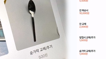 “숟가락 교체 500원“…식당 추가 비용에 누리꾼 시끌 [5키]