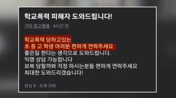 “학폭 피해자 도와드립니다“…중고거래 앱에 뜬 해결사?