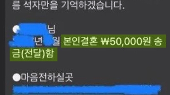 “자녀 결혼 축의금 내라“ 5년전 퇴직한 동료에게 온 메시지