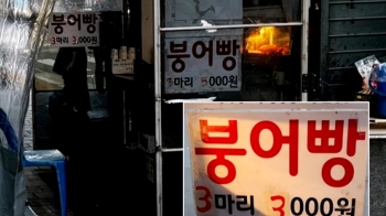 “남는 게 없어요“…'1000원에 붕어빵 세 마리'는 옛말