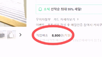 배송비 8800원이라더니 “8만원 내라“…이런 꼼수