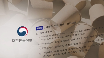 정부 "종이컵·플라스틱 빨대 그냥 쓰세요"…일회용품 규제 후퇴