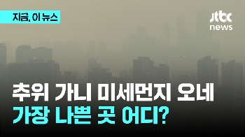 어제보다 4~5도 올라 포근...미세먼지는 '나쁨'