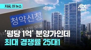 평당 분양가 1억 '포제스 한강'에 6백여명 몰렸다...경쟁률 6.1대 1