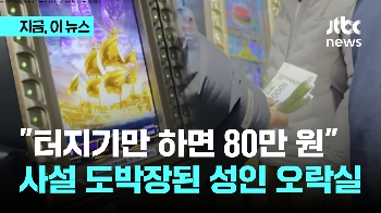 “터지기만 하면 80만원“…사설 도박장된 성인 오락실