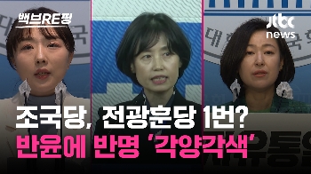 [백브RE핑] 조국당은 '반윤', 전광훈당은 '반한동훈'…약자, 소수자까지 '각양각색' 비례 1번의 의미