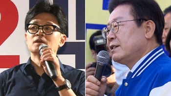 한동훈 “더 후진놈들이 지배“…이재명 “속지말자 읍소 작전“