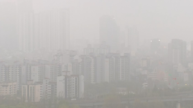 오늘도 답답한 황사 가득…전국 대부분 미세먼지 '나쁨'