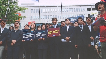 용산 향한 6개 야당·해병대 예비역들…'채상병 특검법' 수용 압박