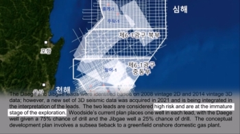 [단독] 우드사이드 철수 직전 '대게·집개' 탐사…“리스크 크다“ 평가