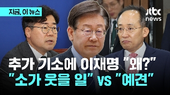 추가 기소에 이재명 “왜?“…“소가 웃을 일“ vs “이 대표 삶, 소설보다 재미있어“