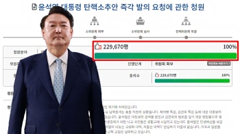 “윤 대통령 탄핵 요구“ 청원 23만명 육박…법사위 회부 [소셜픽]