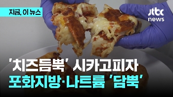 '치즈 듬뿍' 시카고피자, 포화지방·나트륨 과다..냉동피자 14개 비교해보니