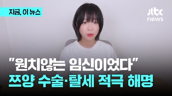 “원치않는 임신이었다“…쯔양 수술·탈세 적극 해명