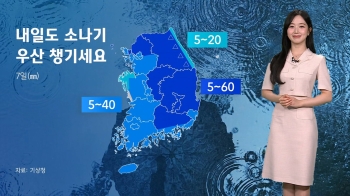 [날씨] 전국 곳곳에 소나기…'워크돌' 해원 “우산 챙기세요“