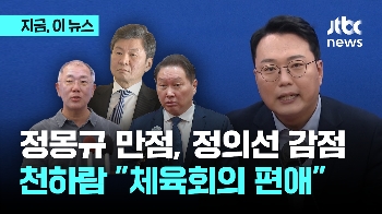 천하람 “정몽규 회장의 수상한 연임…단체징계 232건에도 '만점', 재정기여는 최하위“