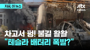 주택 차고서 불길 치솟아 반려묘 6마리 사망…“테슬라 배터리 폭발?“