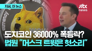 도지코인 36000% 폭등락…머스크 사기? 소송 기각!