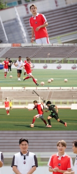 '뭉찬' '방송 최초' 김준수 축구 실력 공개…안정환 “매주 뛸래?“