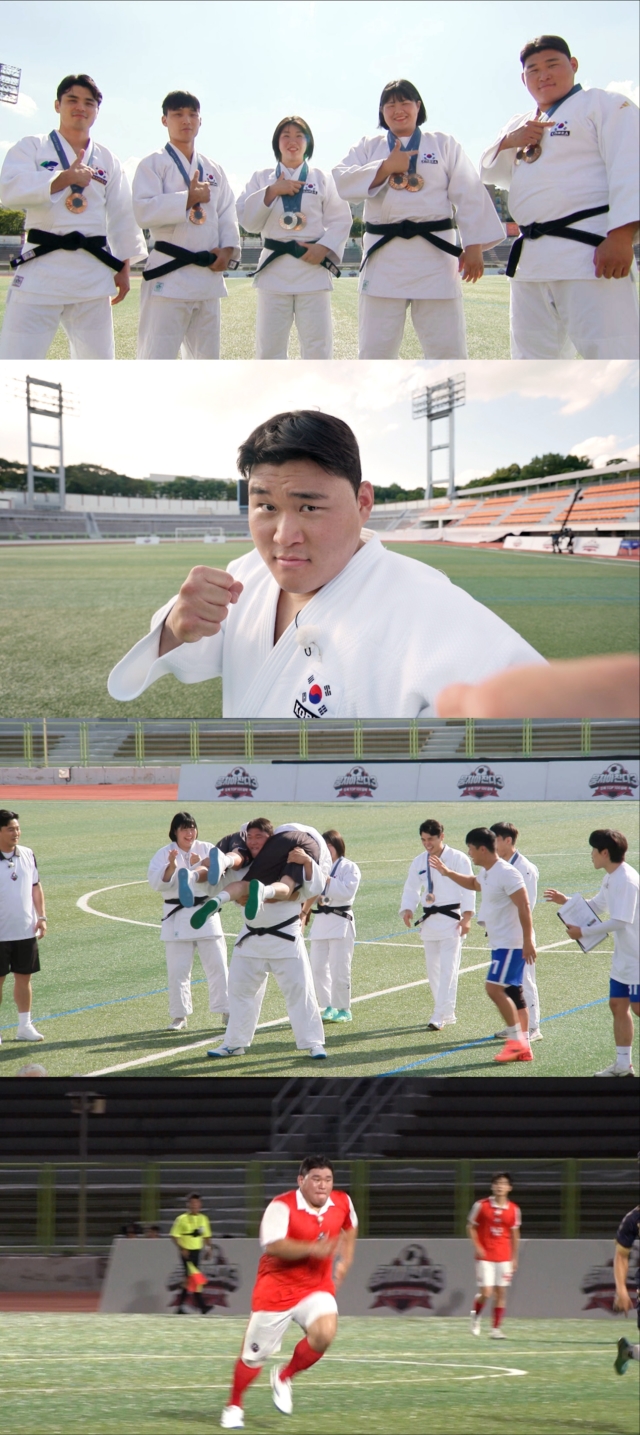 '뭉찬3' "모두가 메달리스트" '유도 국가대표 5인방' 효창에 떴다!