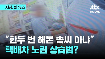 “한두 번 해본 솜씨 아냐“…택배차 노린 상습범?