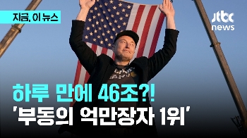 머스크 단숨에 46조 벌어…테슬라 주가 22% 급등