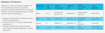 국가명 지우고 알파, 베타…WHO '코로나 변이'에 새 명칭