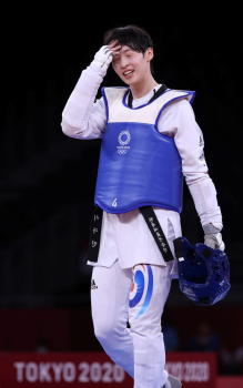 태권도 이다빈, 67㎏ 초과급서 올림픽 은메달